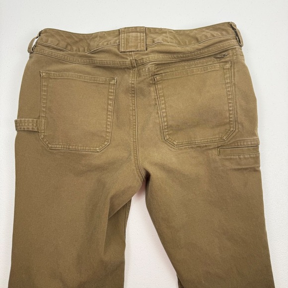 Duluth Trading Co Women Brown Double Knee Utility Work Pants 10x29 Straight Leg - Picture 9 of 10